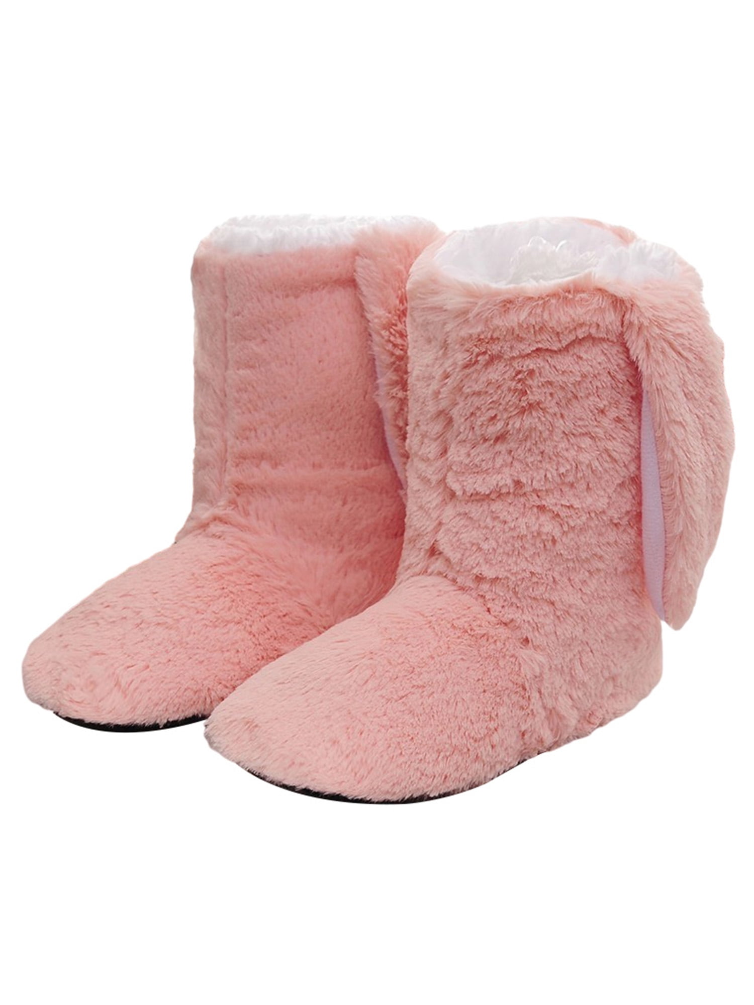 Woobling Indoor Warm Winter Shoes Soft House Slippers PlushLined Slip