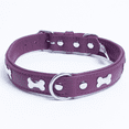 thumbnail image 1 of Os ROTTERDAM en Cuir pour Collier de Chien à une Rangée d'Os, 1 of 3