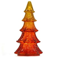 Tower Glass Christmas Tree-Christmas Tree Light Decorations, Colorful Tabletop Holiday Decoration, Colorful Tree For Indoor Holiday Decor, Christmas Eve Night Decor