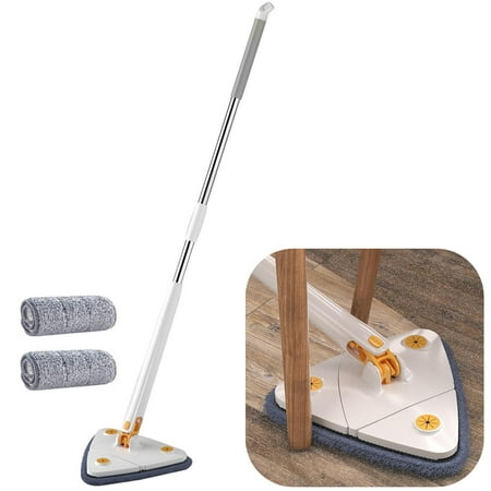 

360° Rotatable Adjustable Cleaning Mop Upgrade Extendable Cleaning Mop Reusable Spin Mop For Floor Ceiling Wall Car Window