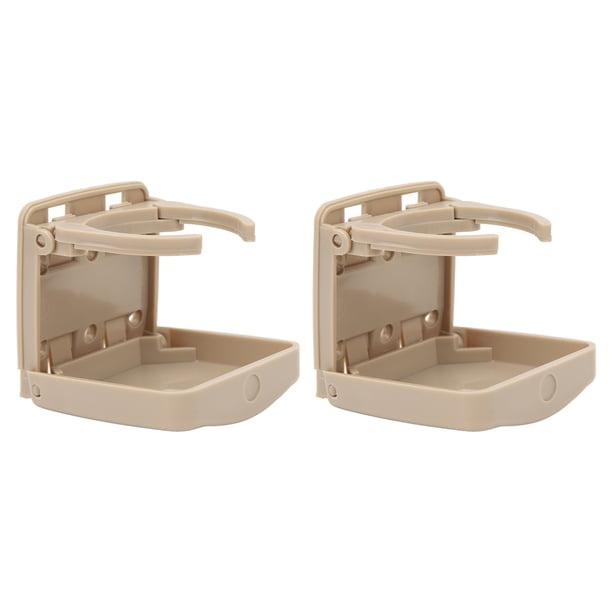 Portavasos plegable, 2 piezas Portavasos plegable para puerta de vehículo Portavasos plegable para automóvil Creado magistralmente