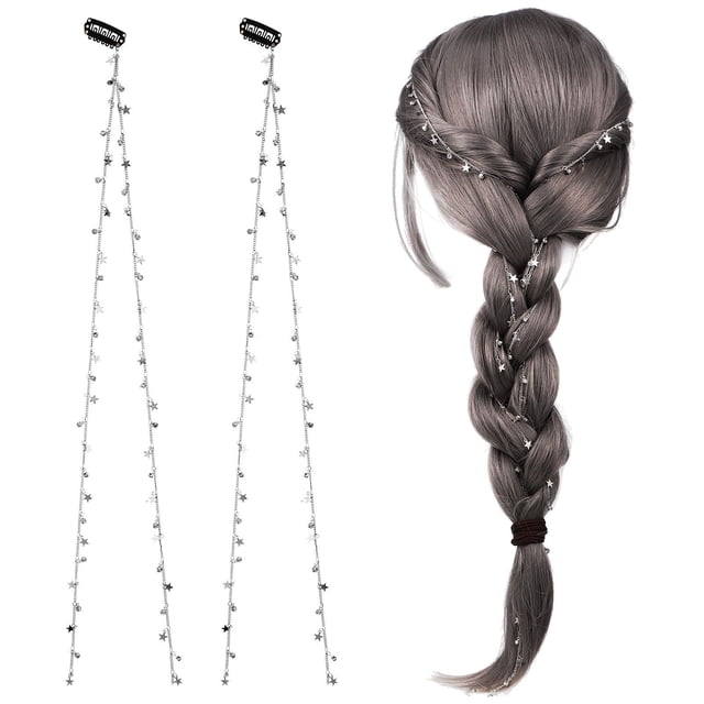 unbranded 2Ud Accesorios De Para Con Plata Para Uso Decorativo
