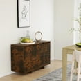 thumbnail image 3 of vidaXL Sideboard Buffet Console Cabinet for Kitchen Entryway Engineered Wood, 3 of 35