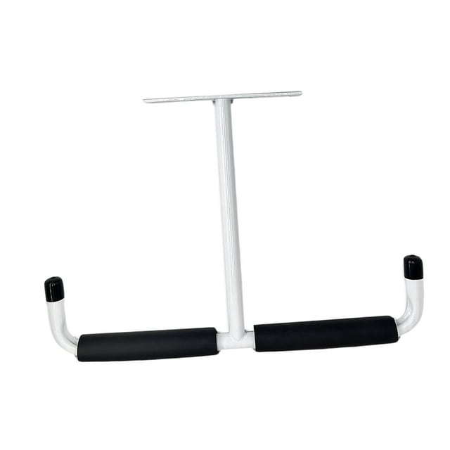 Colgador de montaje en techo, gancho para estante de almacenamiento de garaje, estante de exhibición portátil de acero inoxidable resistente para mono