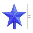 thumbnail image 3 of Christmas Tree Topper,7.8" Christmas Tree Top Decoration Pendant Christmas Tree Top Star Christmas Tree Top Powder Five-pointed Star Christmas Decorations, 3 of 6