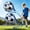 Blue, variant on 2Pcs Soccer Kick Trainer, Football Return Trainer Net, Adjustable Bungee Soccer Training Net, Hands-Free Solo Practice Equipment for Ball Control, Juggling, Kicking for Kids Youth Adults, Black