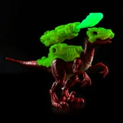 ZURU 5 SURPRISE DINO STRIKE GLOW IN THE DARK (3 Pack) by ZURU Plastic Ages 3 and up