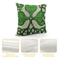 thumbnail image 4 of Nawypu  St Patricks Day Clover Throw Pillow Cover,Shamrock Cushion Case Decoration for Sofa Couch, 4 of 5