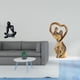 thumbnail image 2 of Escultura abstracta moderna de pareja, figura decorativa, adorno coleccionable para sala de estar, estantería, decoración del hogar, regalo de anivers, 2 of 8
