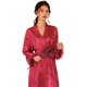 thumbnail image 1 of Pijama de boda para mujer, bata de dama de honor de seda helada, cárdigan de manga larga de primavera y verano, ropa de hogar de plumas para mujer, 1 of 1