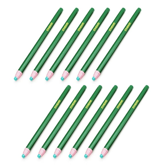 12Pcs Tailors Pencils Colored Sewing Mark Pencils for Marking Fabric Leather