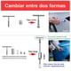 thumbnail image 4 of Kit Extractor de Abolladuras Herramienta de Reparación sin Pintura para Coche, Frigorífico o Moto de, 4 of 7