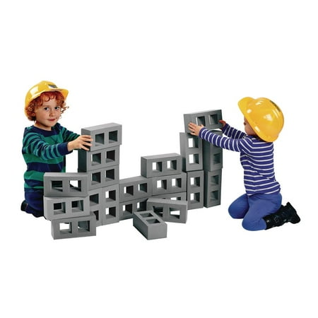 UPC: 0191487005067 | Excellerations Masonry Foam Floor Blocks – Set of 20