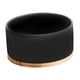 thumbnail image 2 of Comedero para gatos con bebedero de cerámica calentado, 16 x 8,5 cm, redondo, base de madera estable. negro, 2 of 9