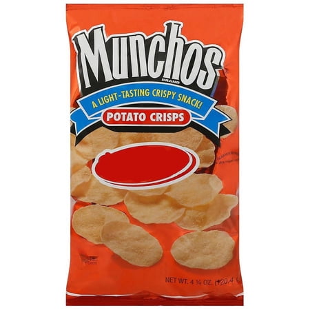 Munchos Potato Crisps 4.25 oz Pack of 2