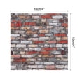 thumbnail image 2 of Dollhouse Floorboards 4 x 4 Inch Gray Brick Dollhouse Wallpaper and Flooring for Dollhouse 12 Pcs, 2 of 5