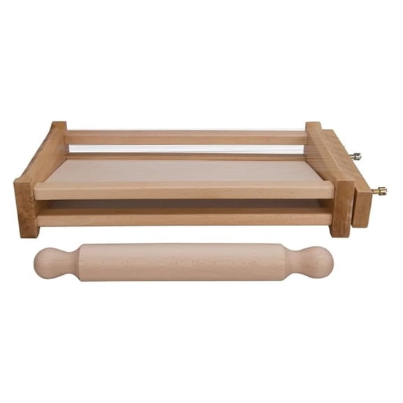 "Chitarra" Pasta Cutter with 32cm/12.5-Inch Rolling Pin