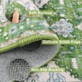 thumbnail image 3 of Boho Washable Kitchen Rugs Sets of 3, Non Slip Kitchen Mats for Floor with Rubber Backing, Waterproof & Stain Resistant Thick Carpet Runner Throw Rug for Kitchen, Laundry Room, Hallway, Green, 3 of 6