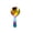 🍒 Multicolor_Base#5324, variant on Stainless Steel Long Handle Coffee Spoon Decorative Branch Design for Iced Tea and Desserts