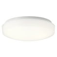 thumbnail image 2 of 15W 1 Led Flush Mount With Utilitarian Inspirations 3.75 Inches Tall By 10.75 Inches Wide Kichler Lighting 10766Whled, 2 of 2