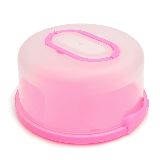 12inch Portable Round Cake Carrier Storage Container With
