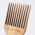 thumbnail image 5 of Vnanda Hair Pick Comb Smooth Hair Fork Comb Lightweight Amber Plastic Detangle African Styling Tool for Men and Women, 5 of 6