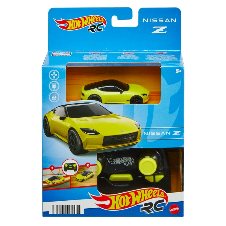 Hot Wheels 1:64 Scale Nissan Z, Battery-Powered RC Car for On- or