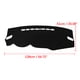 thumbnail image 2 of Funda De Clips De Tablero De Auto Antideslizante Tablero Negro Tapete Para 14-18 Outlander, 2 of 4