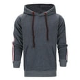 thumbnail image 2 of Afdoent Hoodies For Men Autumn Fashion Trend Long Sleeve Hooded Sweatshirt Casual Outdoor Sweatshirt For Men, 2 of 8