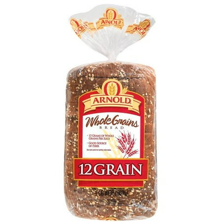 Arnold Whole Grain 12 Grain Bread, 24 oz - Walmart.com