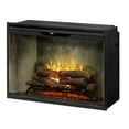thumbnail image 6 of Dimplex 500002401 36 in. Revillusion Weathered Concrete Built-in Electric Firebox with Glass Pane & Plug Kit, 6 of 9