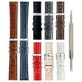 thumbnail image 5 of Morellato Bolle (Ec) Watch Strap - Dark Brown - 14mm - Chrome-plated Stainless Steel Buckle - MORELLATO 1930 Collection, 5 of 10