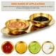thumbnail image 5 of 6 uds cuencos de acero inoxidable para salsa, platos pequeños para salsa de soja, cuencos para condimentos de Sushi con 2 uds de bandejas decorativas, 5 of 5