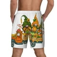 thumbnail image 4 of Fotbe Thanksgiving Truck Men’s Swim Trunks Quick Dry Swim Shorts Board Shorts with Mesh Lining-XX-Large, 4 of 9