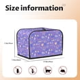 thumbnail image 5 of Fotbe Tennis 1 for Two Slice Toaster Cover, Fingerprint Protector, Super Soft Appliance Cover And Dust Cover,Bread Dust Cover & Fingerprint Protection, 5 of 7