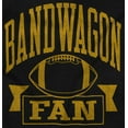 thumbnail image 2 of Bandwagon Fan Football Sports Fanatic Men's Graphic T Shirt Tees Brisco Brands X, 2 of 4