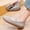 Khaki, variant on YOUYEDIAN Flat Shoes for Women Spring Fall Dressy Loafers Non Slip Slip on Casual Walking Shoes Work Closed Toe Orthopedic Shoes (Pink)
