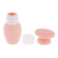 thumbnail image 5 of Botella de viaje de 70 ml para líquidos Envase cosmético de maquillaje de silicona a prueba de Rosado Colcomx Botellas de viaje vacías, 5 of 5