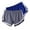 Blue, variant on FNFYFH 2 Piece Athletic Shorts for Women Fitted Contrast Dolphin Shorts No Pockets Trendy Color Block Gym Shorts 2025 Summer Shorts 2Pcs Hot PantsS,M,L