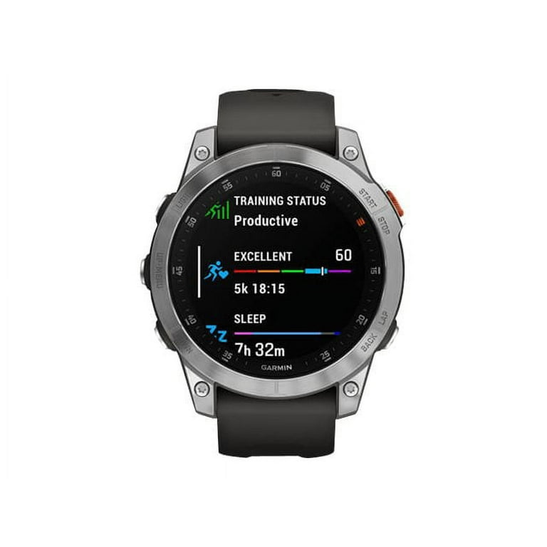 Garmin epix™ Gen 2 Active Smartwatch, Slate Steel with ELITE