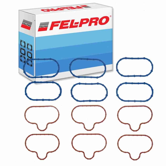 Fel-Pro Intake Manifold Gasket Set compatible with Mazda 6 3.0L V6 2005-2008