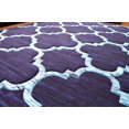 thumbnail image 4 of PREMIUM 3D Hand Carved Modern 5x8 5x7 Rug Contemporary 4518 Ocean Navy Blue, 4 of 9