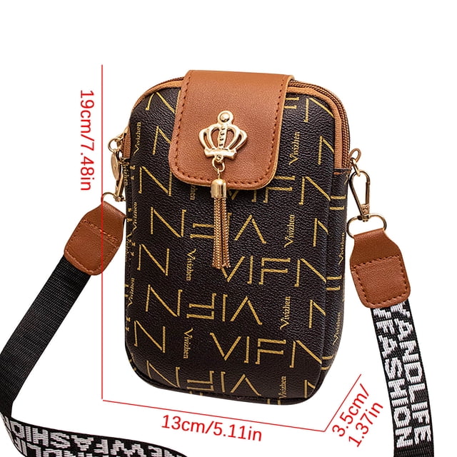 Mobile Phone Bag And Fashionable Versatile Crossbody Fashion Womens High-capacity
