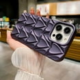 thumbnail image 2 of Compatible with iPhone 14 Pro Case Love Heart Pattern Soft TPU Shockproof Camera Protective Back Cover for Women Girl Cute Phone Case for iPhone 14 Pro 6.1 Inch Dark Purple, 2 of 7
