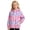 Pink, variant on Kids Toddler Girls Cartoon Spring Fall Outerwear Windbreaker Zipper Hooded Jackets Coat (White,9-10 Years)