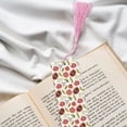 thumbnail image 6 of Kdxio Tomatoes Print Metal Tassel Bookmarks,Perfect Gift for Art Lovers and Bookworms Metal Bookmarks for Women, 6 of 8