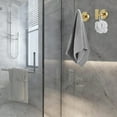 thumbnail image 3 of 4 Pack Gold Color Bathroom Hooks, 3 of 5