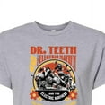 thumbnail image 3 of Disney The Muppets - Dr. Teeth: Long & Winded Tour - Juniors Cropped Cotton Blend T-Shirt, 3 of 5