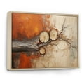 thumbnail image 2 of Designart Tree Redbrown framed wall art decor, Tree Redbrown framed wall Art, Abstract Redbrown Tree composition , Multi-Color Large Traditional Natural framed wall art, Natural brown color Frame, 2 of 5