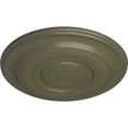 thumbnail image 3 of Ekena Millwork 18"OD x 1 1/2"P Niobe Ceiling Medallion (Fits Canopies up to 8 5/8"), Hand-Painted Painted Turtle, 3 of 5